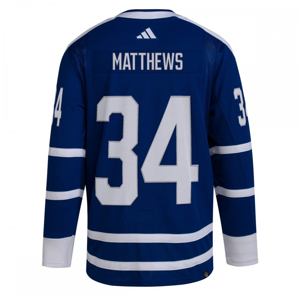 Auston Matthews Toronto Maple Leafs adidas Reverse Retro 2.0 Authentic Player Jersey - Royal-Pro Kit Vault | Brand New 26/27 Sports Jerseys